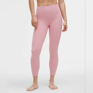 Lululemon Align High-Rise Pant 25" Pink Tide 12